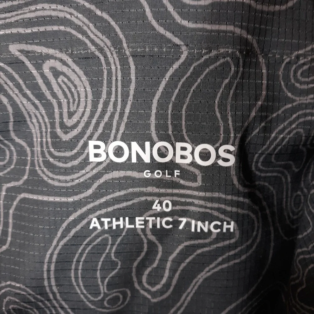 Bonobos Shorts Mens 40 x 9 Beige Flat Front Golf Athletic Chino Slash Pockets